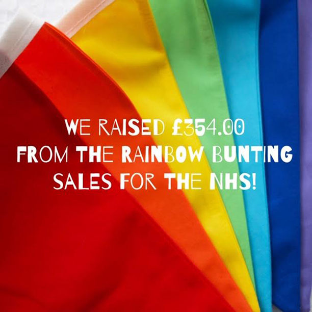 NHS FUND RAISER BUNTING