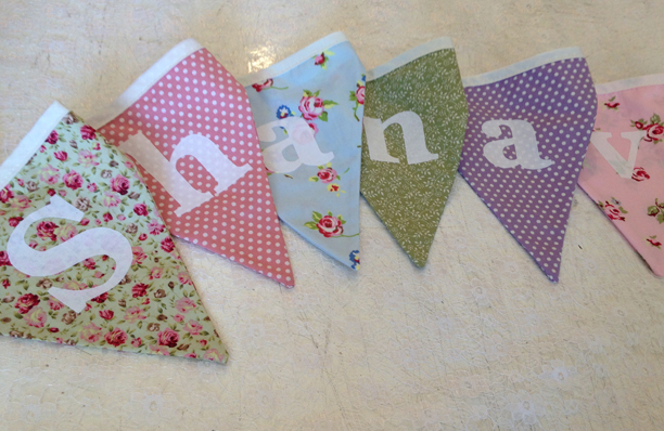 personalised bunting personalised bunting