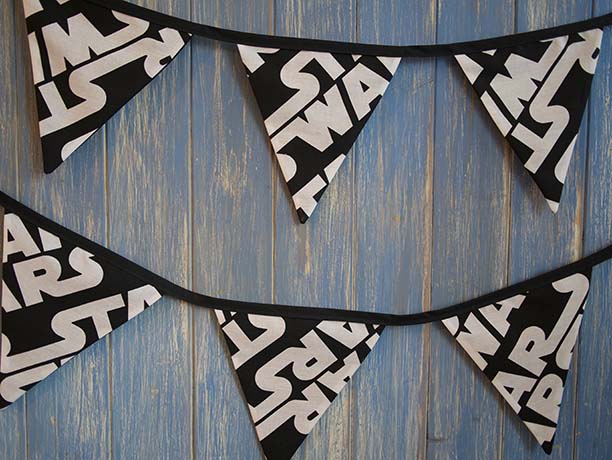 Star Wars bunting Star Wars bunting