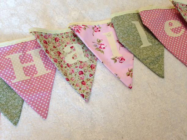 personalised bunting personalised bunting