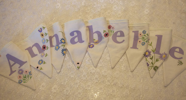 personalised bunting personalised bunting