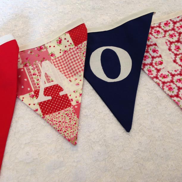 personalised bunting personalised bunting