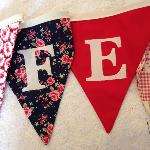 personalised bunting personalised bunting