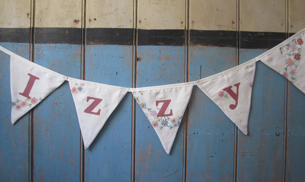 personalised bunting personalised bunting
