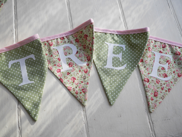 personalised bunting personalised bunting