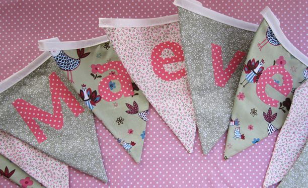 personalised bunting personalised bunting