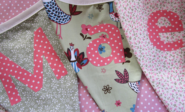personalised bunting personalised bunting