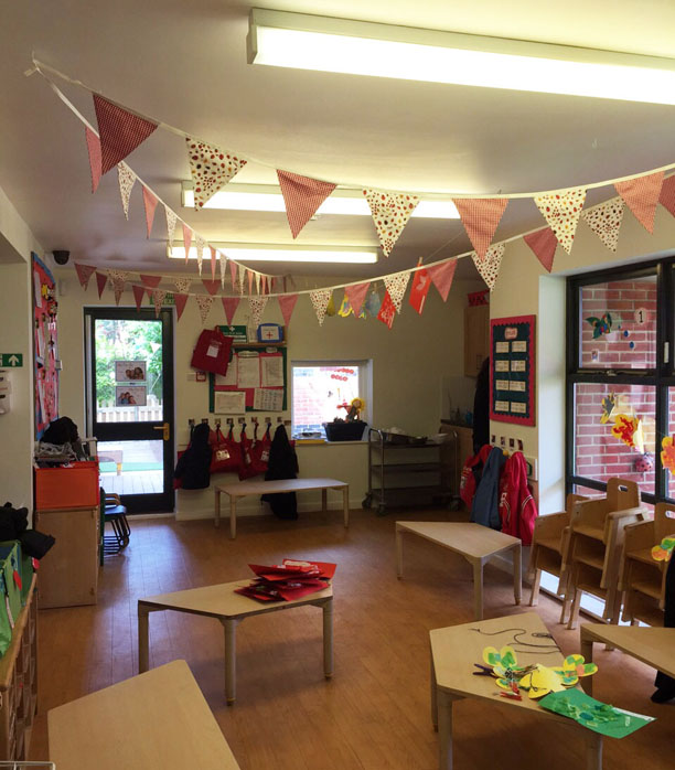Ladybird bunting Ladybird bunting