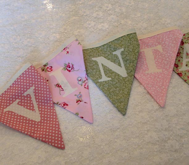 personalised bunting personalised bunting