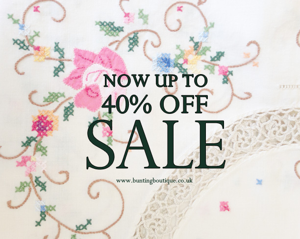 winter sale bunting winter sale bunting