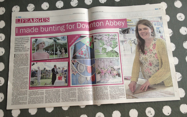 The Argus press feature on bunting The Argus press feature on bunting