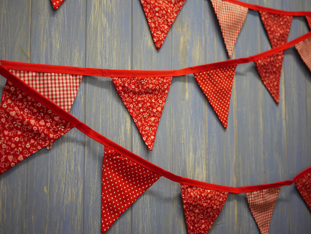 valentines bunting valentines bunting