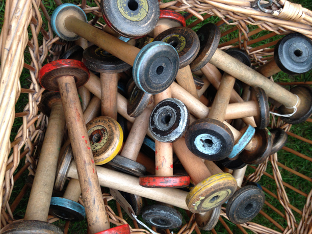 wooden spools wooden spools