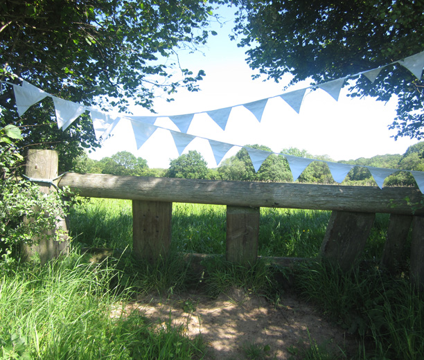 white cotton wedding bunting white cotton wedding bunting